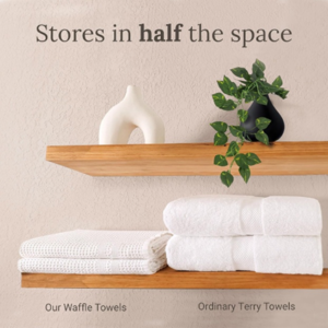 GILDEN TREE Waffle Bath Towels