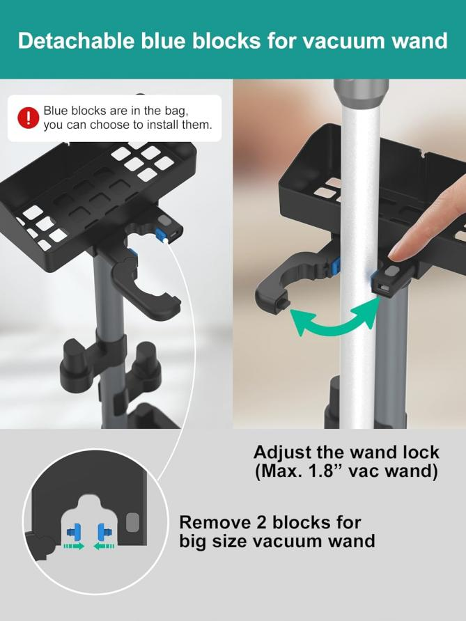 Universal Cordless Vacuum Stand - Image 4