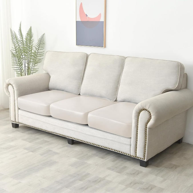 Yates Home PU Leather Couch Cushion Slipcover