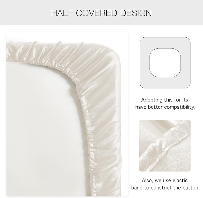 Yates Home PU Leather Couch Cushion Slipcover - Image 2